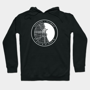 Chicago Map Hoodie